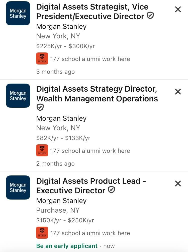 Morgan Stanley Appoints Head of Digital Asset Strategy Morgan Stanley Appoints Head of Digital Asset Strategy