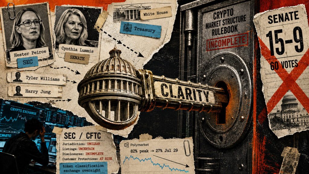 US crypto regulation loses four key Washington allies US crypto regulation loses four key Washington allies